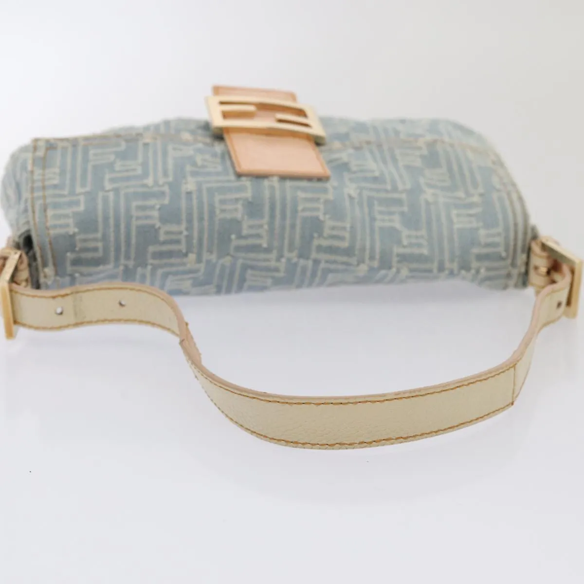 Fendi Baguette  Canvas Shoulder Bag ()
