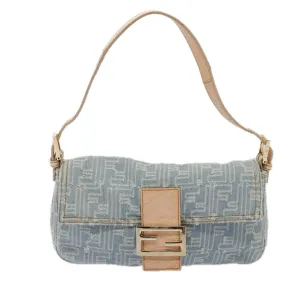 Fendi Baguette  Canvas Shoulder Bag ()