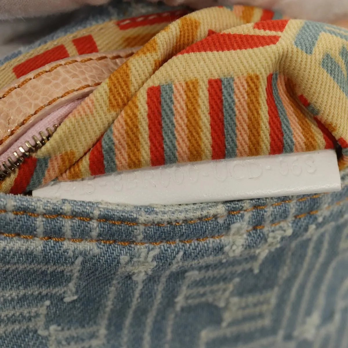 Fendi Baguette  Canvas Shoulder Bag ()