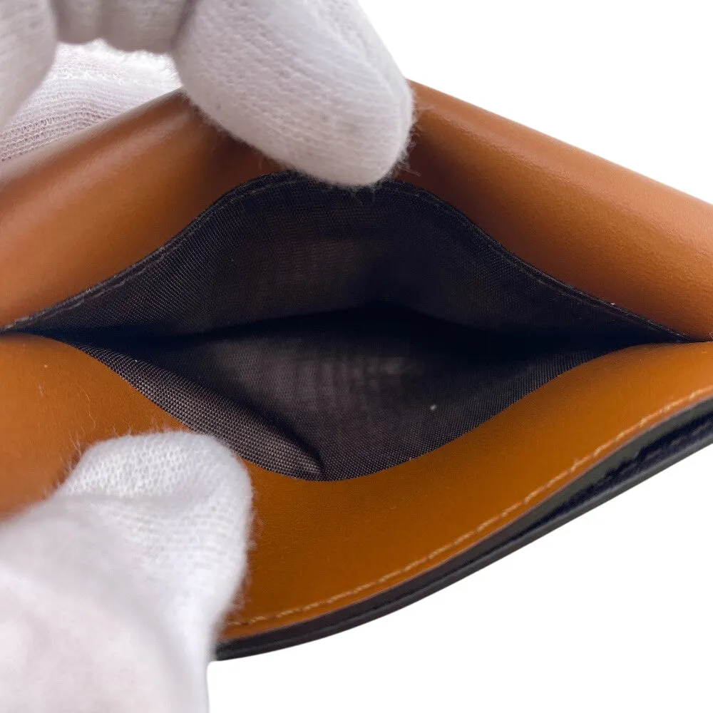 FENDI Coin case 8M0423 leather Brown