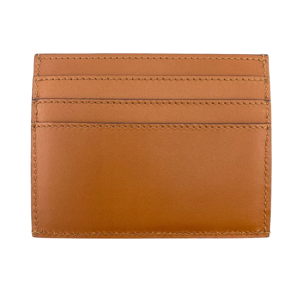 FENDI Coin case 8M0423 leather Brown