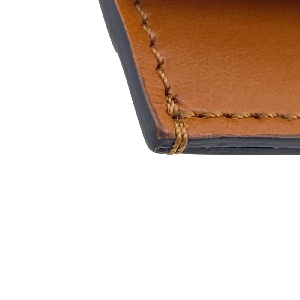FENDI Coin case 8M0423 leather Brown