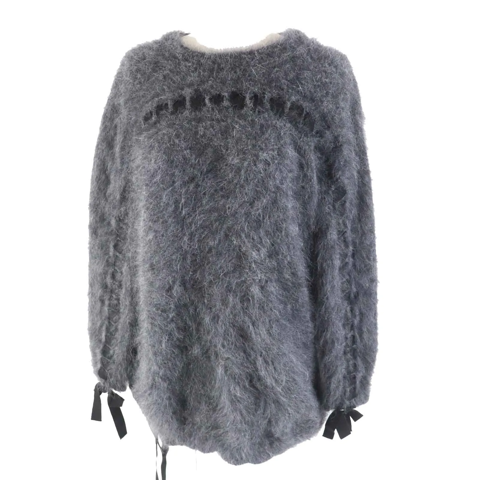 FENDI knit FZZ967 Angola Charcoal gray 38