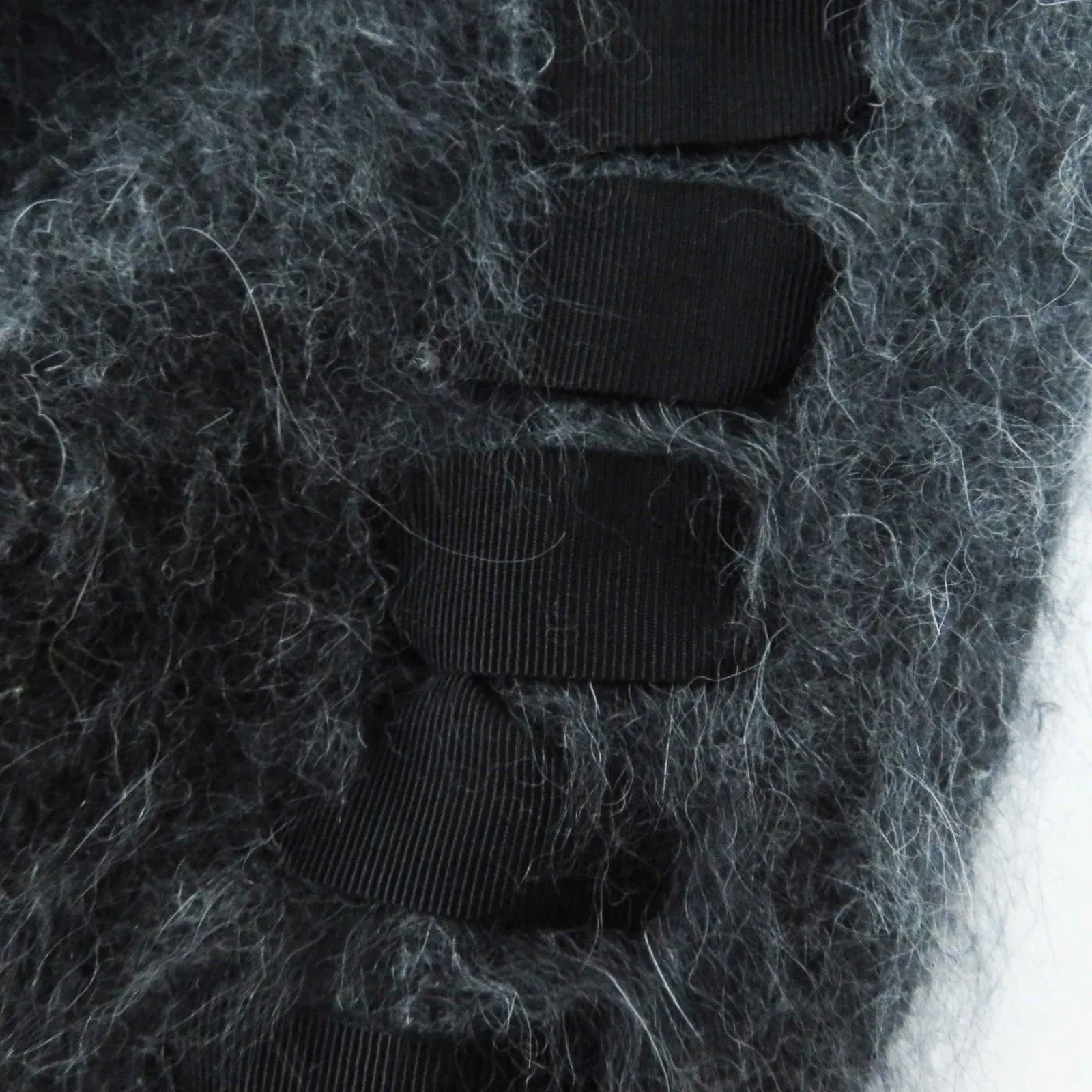 FENDI knit FZZ967 Angola Charcoal gray 38