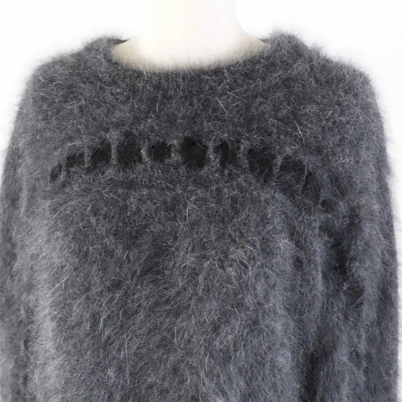 FENDI knit FZZ967 Angola Charcoal gray 38