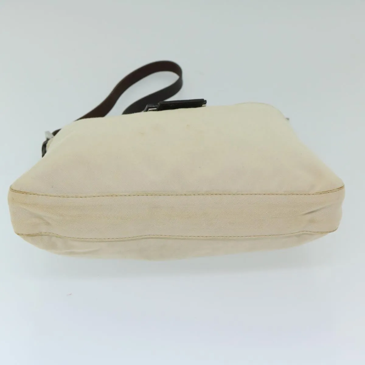 Fendi Mamma Baguette  Canvas Shoulder Bag ()