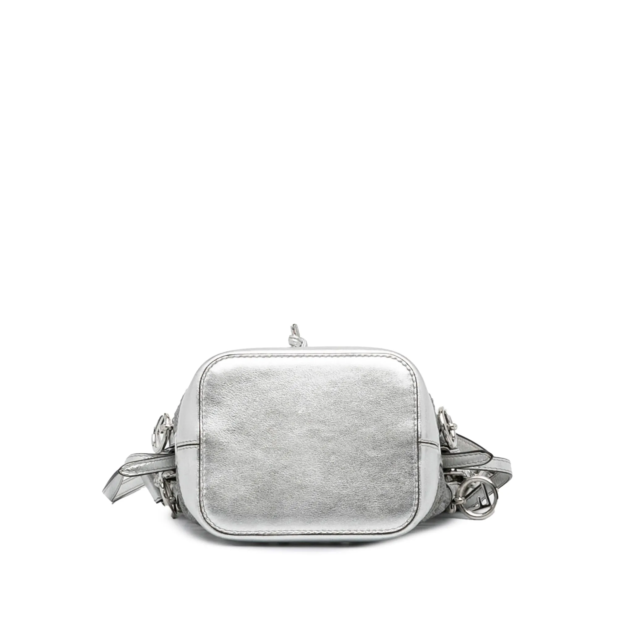 Fendi Mini Mon Tresor Sequined Bucket Bag (SHG-qQnN4Z)