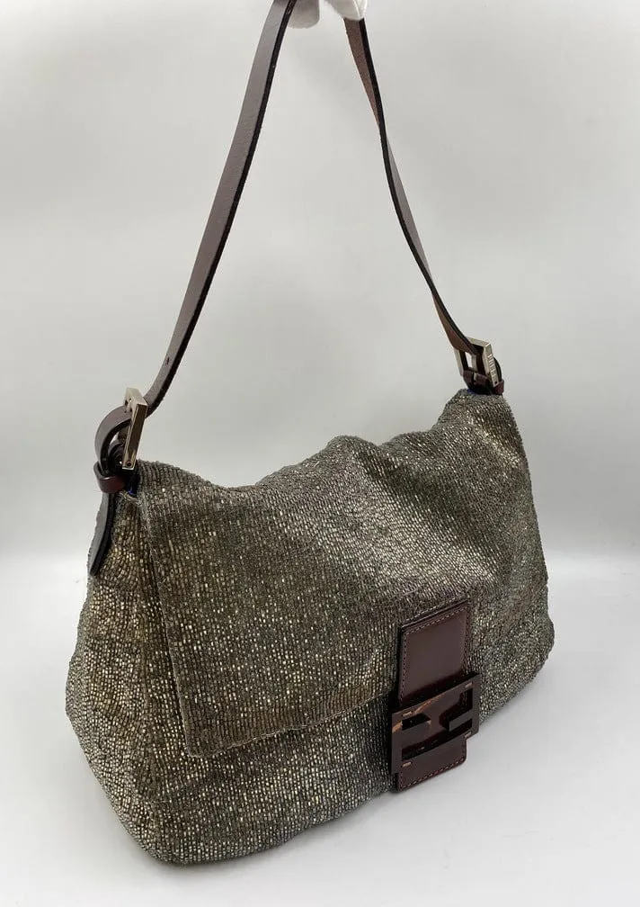 Fendi Sequin Beaded Mamma Bag