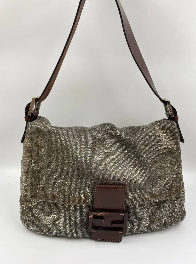 Fendi Sequin Beaded Mamma Bag