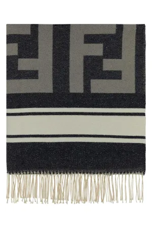 FENDI Stylish Embroidered Beach Towel - 200 cm x 80 cm