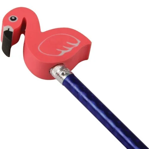 Flamingo Eraser Pencil Toppers Kids Stationery (1 Dozen)