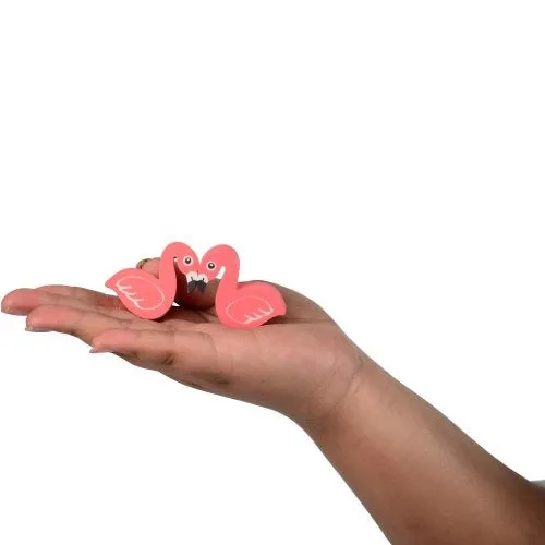 Flamingo Eraser Pencil Toppers Kids Stationery (1 Dozen)