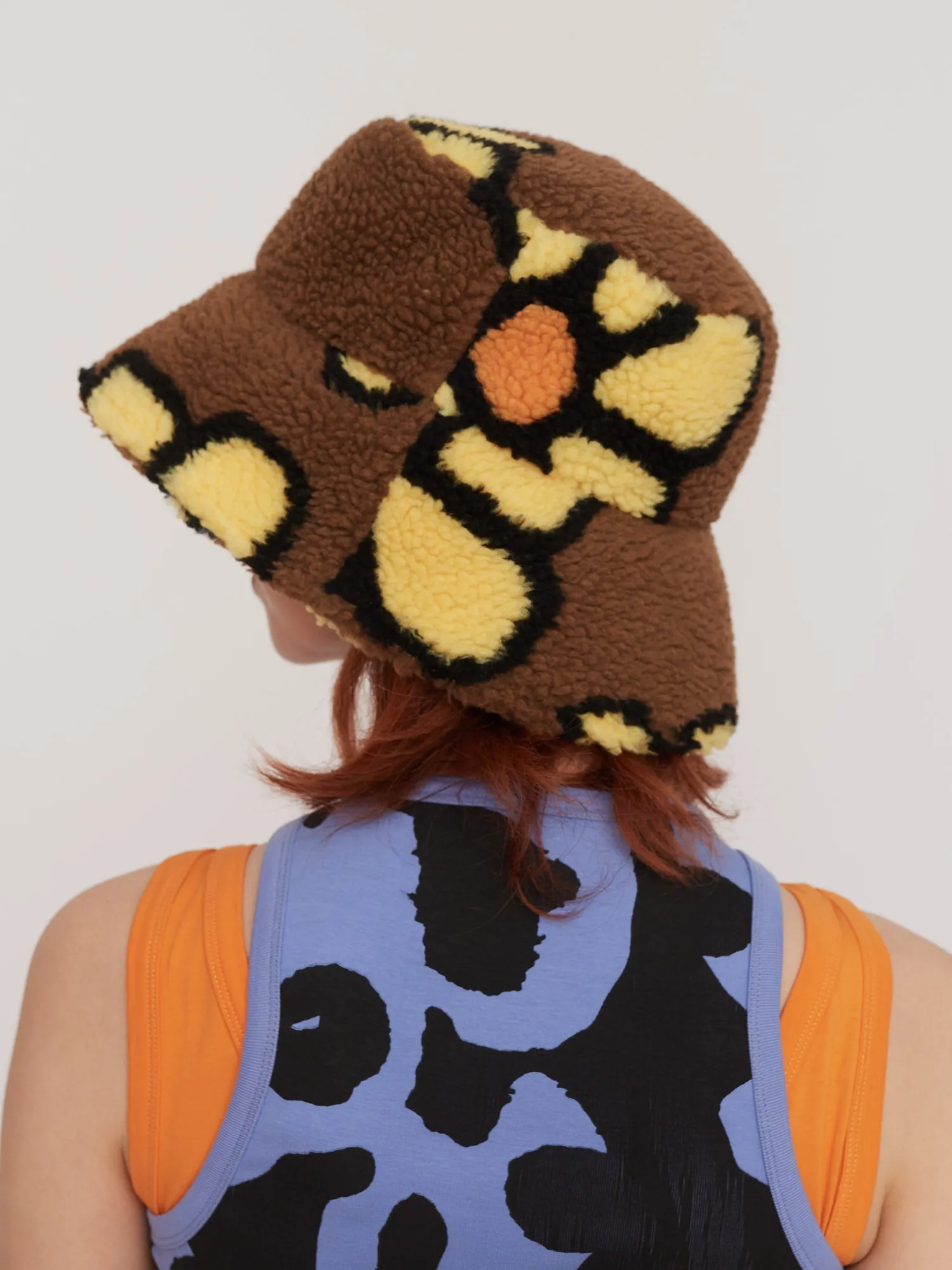 Flower Fleece Hat