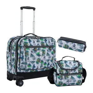 Fog Nature School Bag Trolley Set of 4(Lunch Bag & Pencil Case) Lunch Box