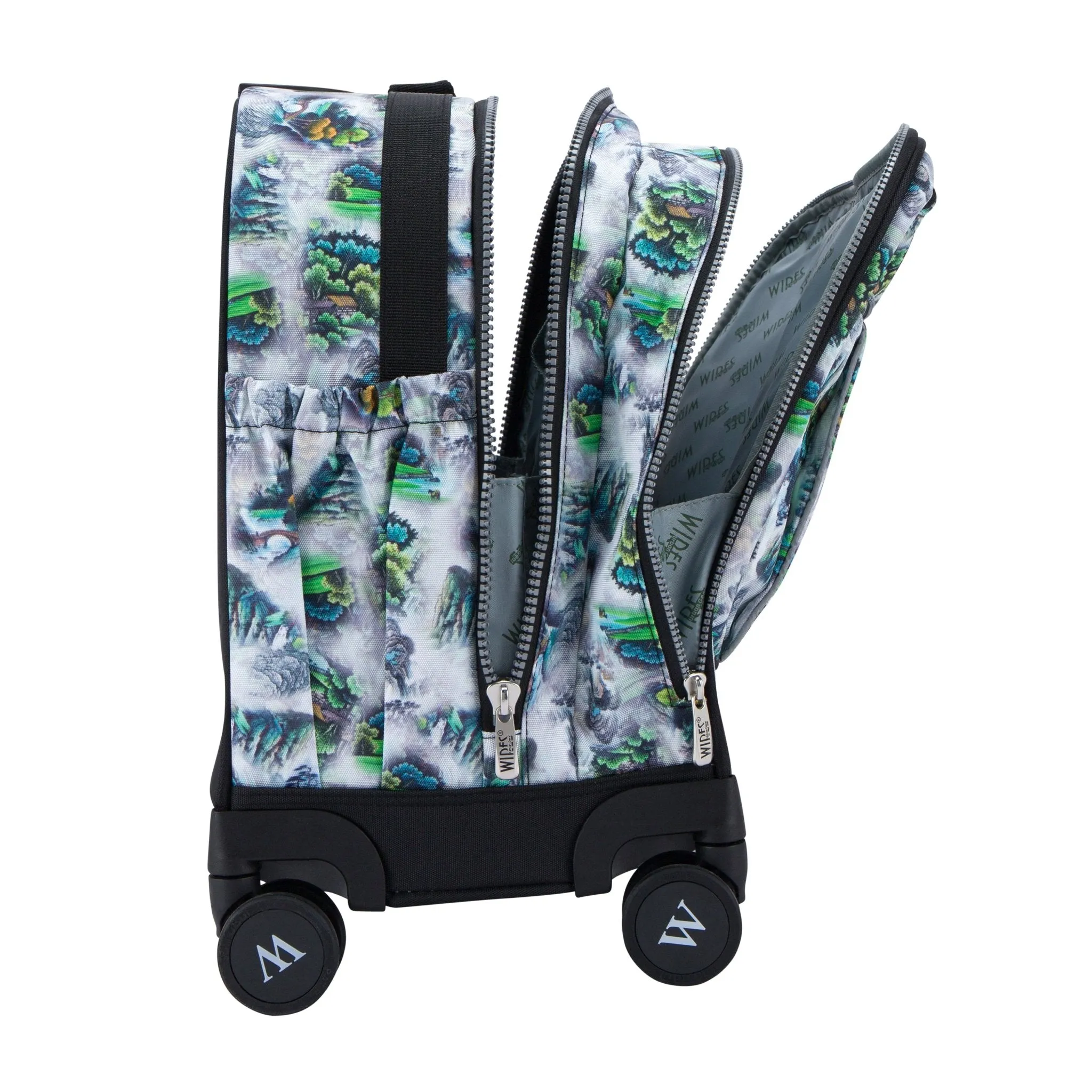 Fog Nature School Bag Trolley Set of 4(Lunch Bag & Pencil Case) Lunch Box