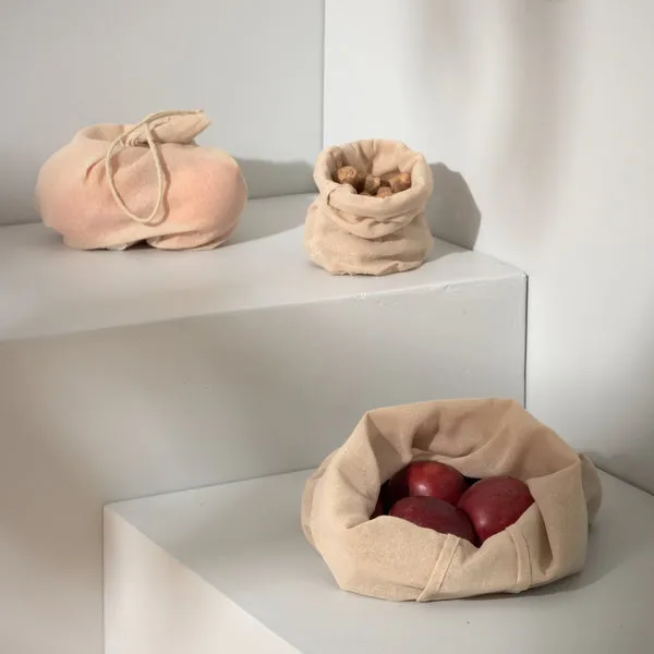 Food Bag Set - Stone