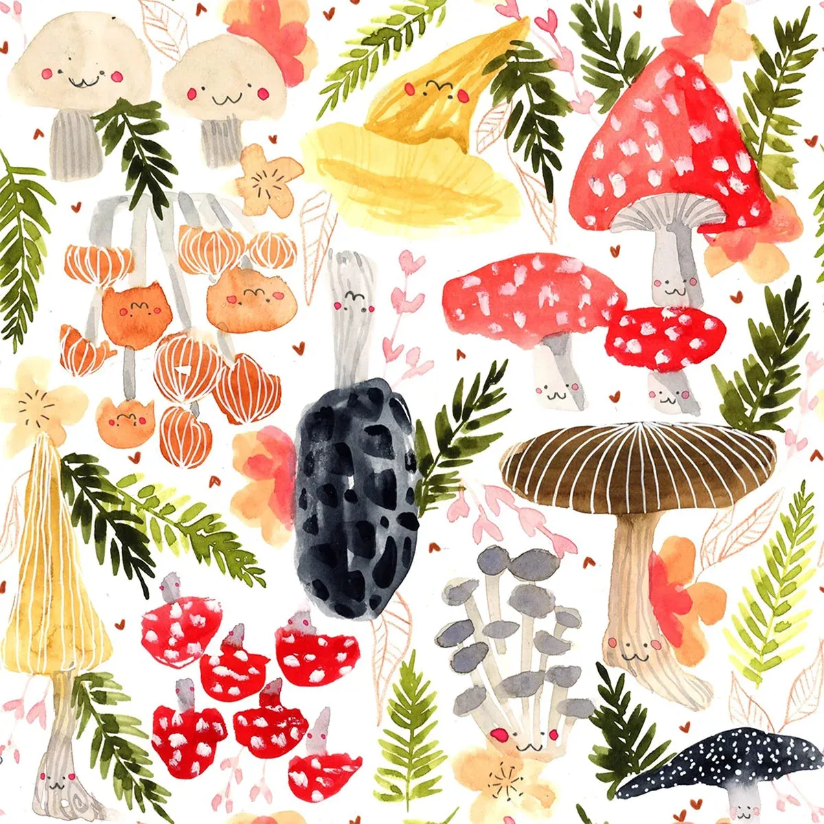 Friendly Fungi Mini Wet Bag