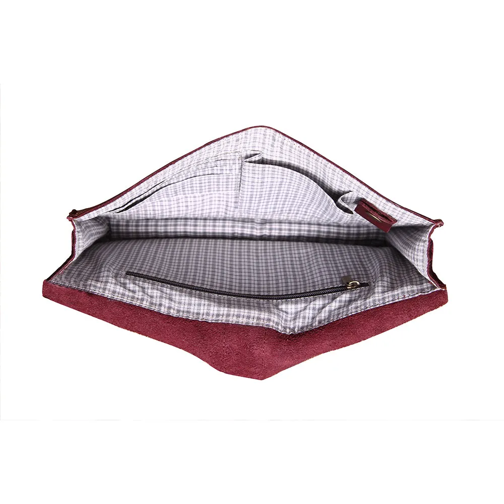 Fundamental Messenger Bag I -Burgundy