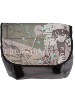 Future Diary - Yukiteru Amano Grey Messenger Bag