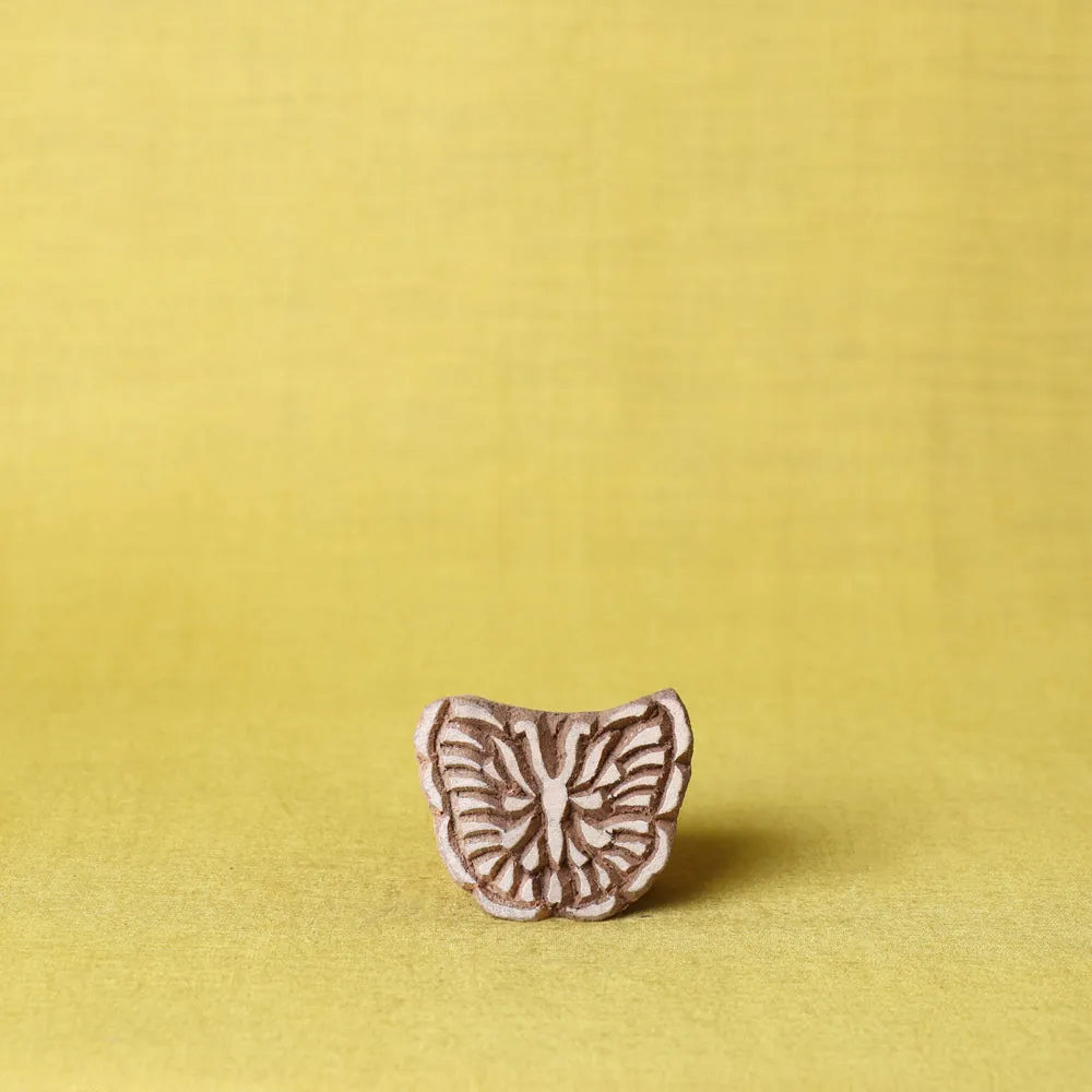 Hand-carved Sheesham Wood Block (Small)