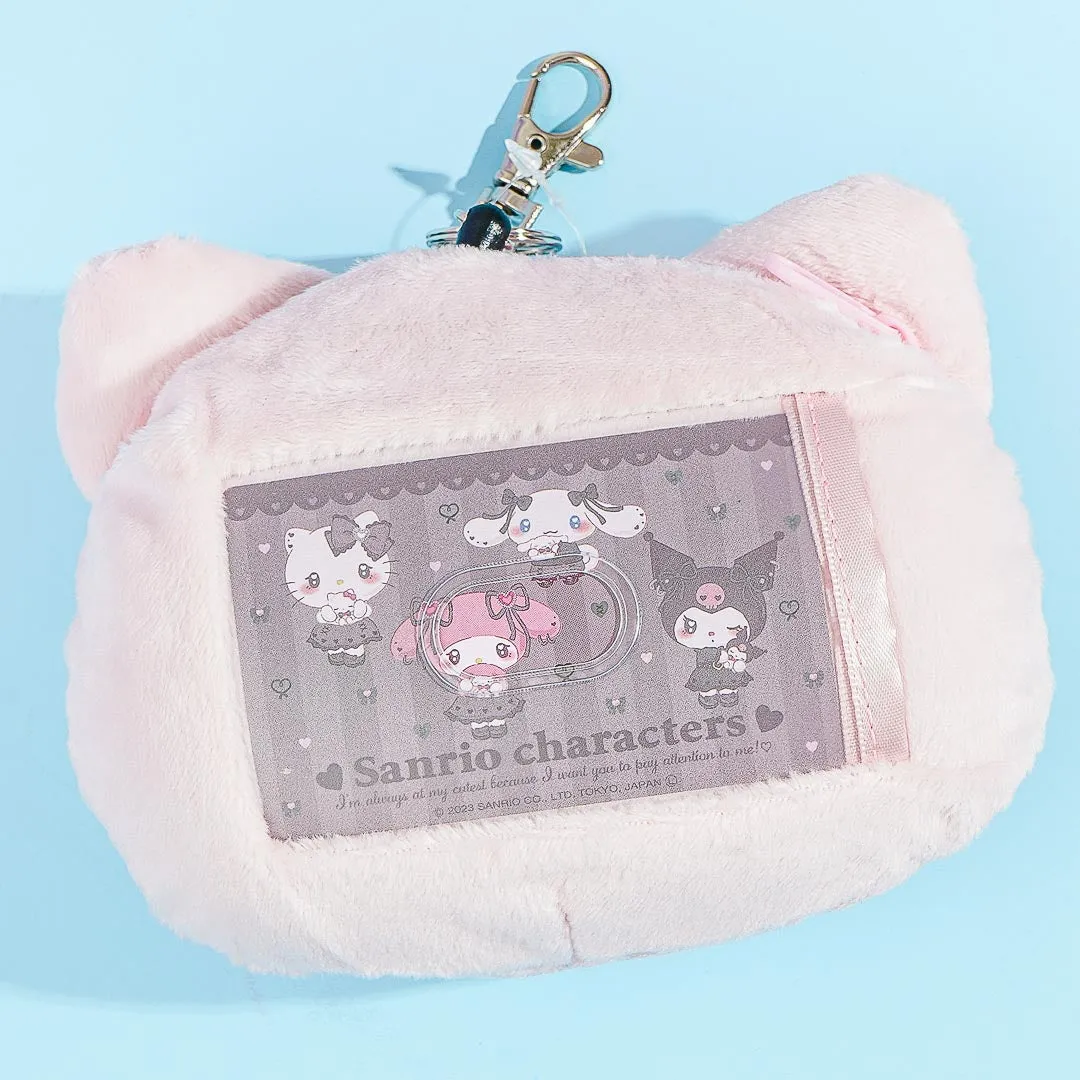 Hello Kitty Ururu Heart Plushie Pass Case