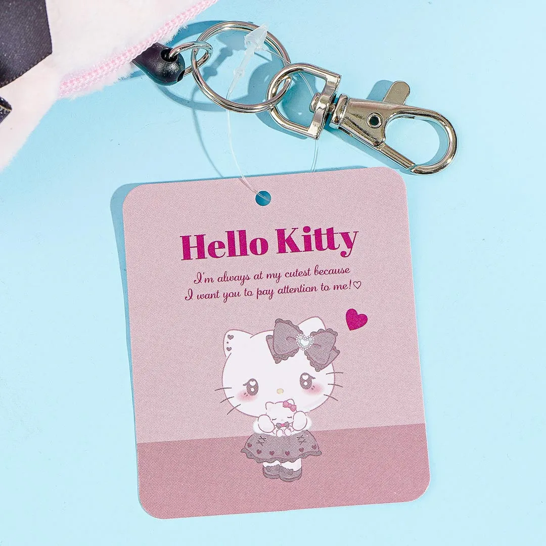 Hello Kitty Ururu Heart Plushie Pass Case