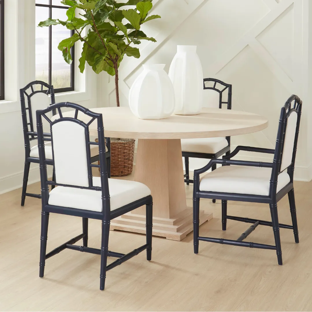 Highgrove Midnight Blue Side Chair