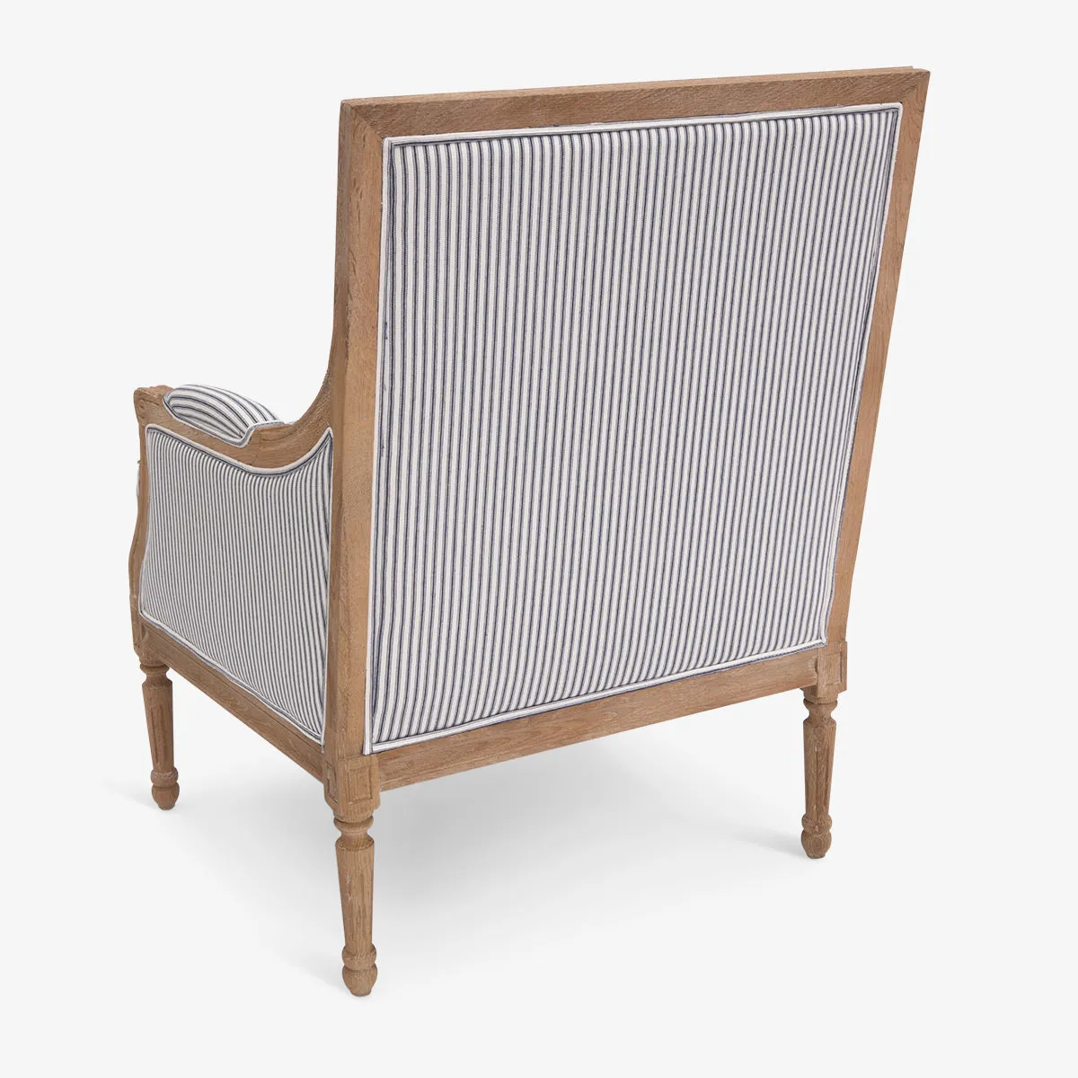 Hudson Florida Chair Ticking On Oak