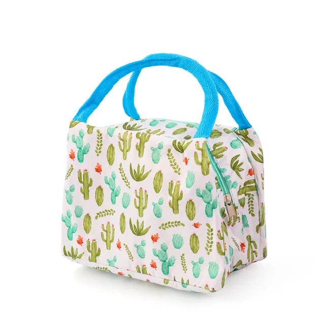 Insulated Thermal Cartoon Printed Food Storage Bags