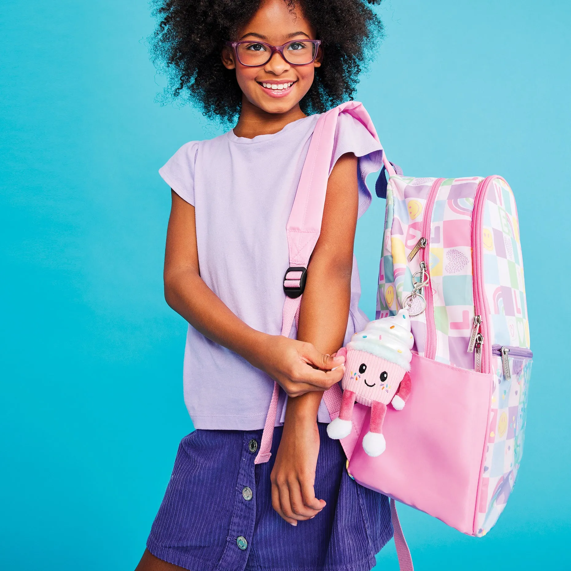ISCREAM Sprinkles the Cupcake Clip Bag Buddy