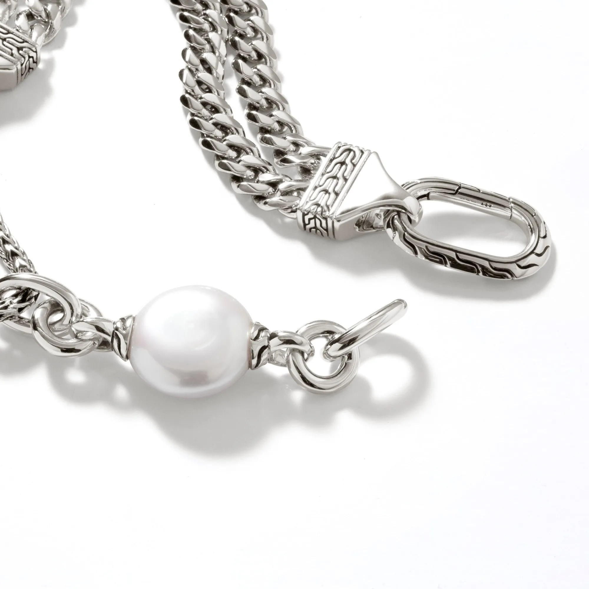 JOHN HARDY PEARL LINK BRACELET