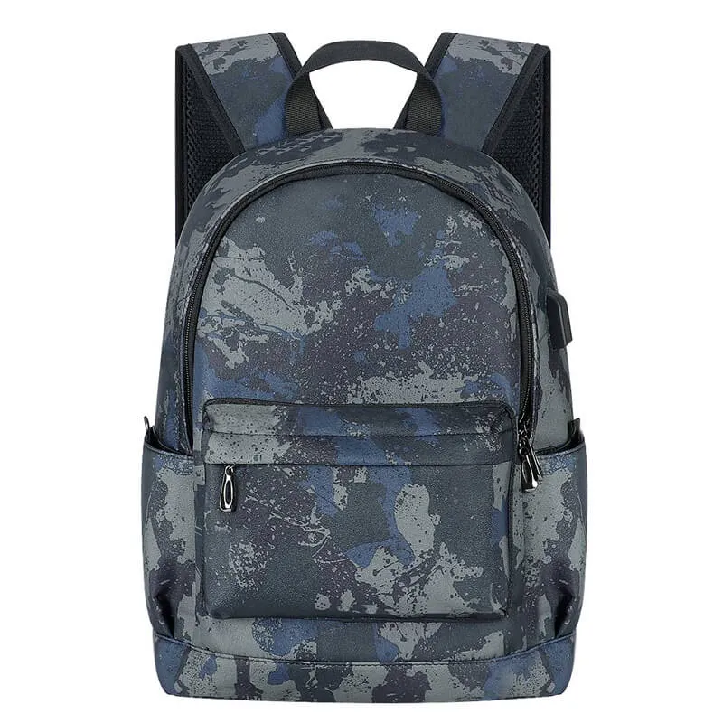 KAMO Polyester Backpack | USB interface Women Travel Bags | Fashion Girl School Bag