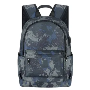 KAMO Polyester Backpack | USB interface Women Travel Bags | Fashion Girl School Bag