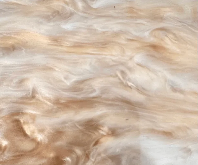 Karina Gold Acrylic Mother of Pearl Clutch By Nikoza Collection