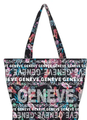 KATIE L GENEVA - BLACK FLOWER