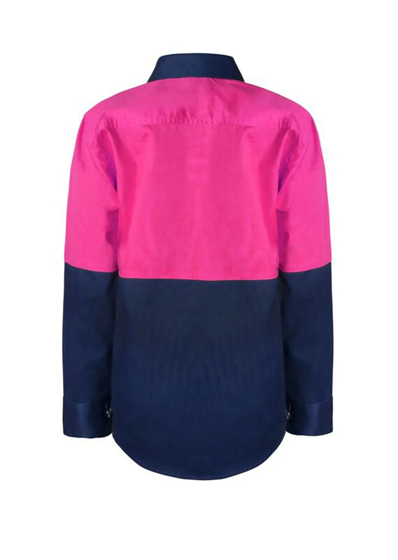 Kids Lightweight Long Sleeve Cotton Drill Shirt (NC-WSK128)