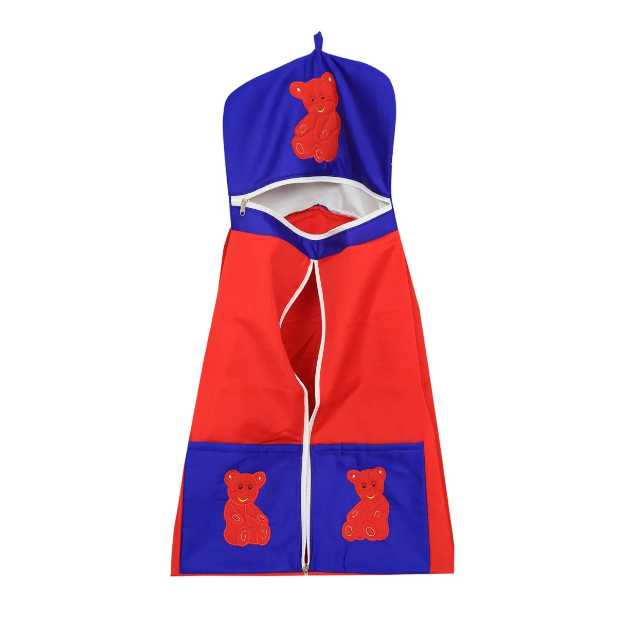 Kuber Industries Cotton Laundry Organiser (KU4236), Multicolour