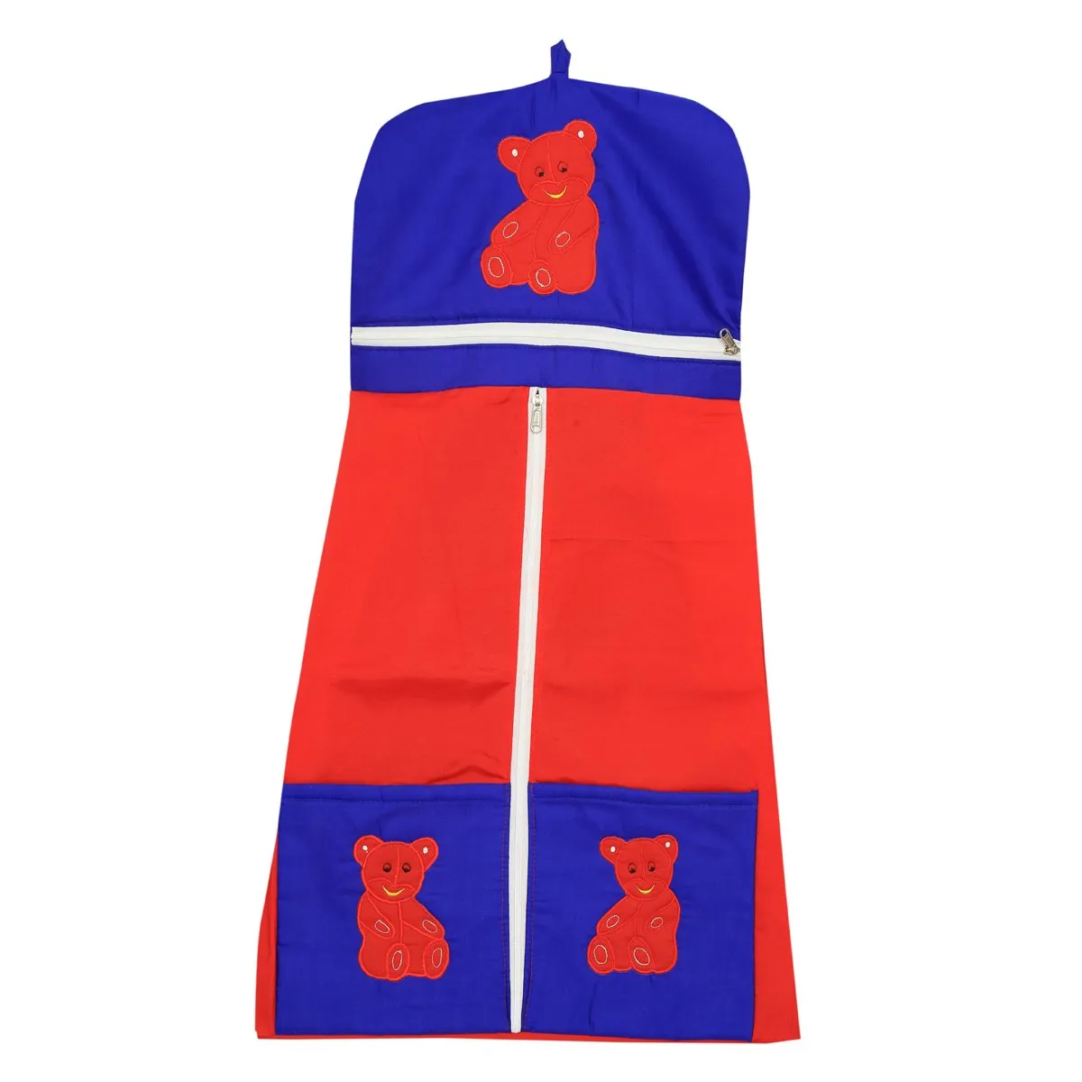 Kuber Industries Cotton Laundry Organiser (KU4236), Multicolour