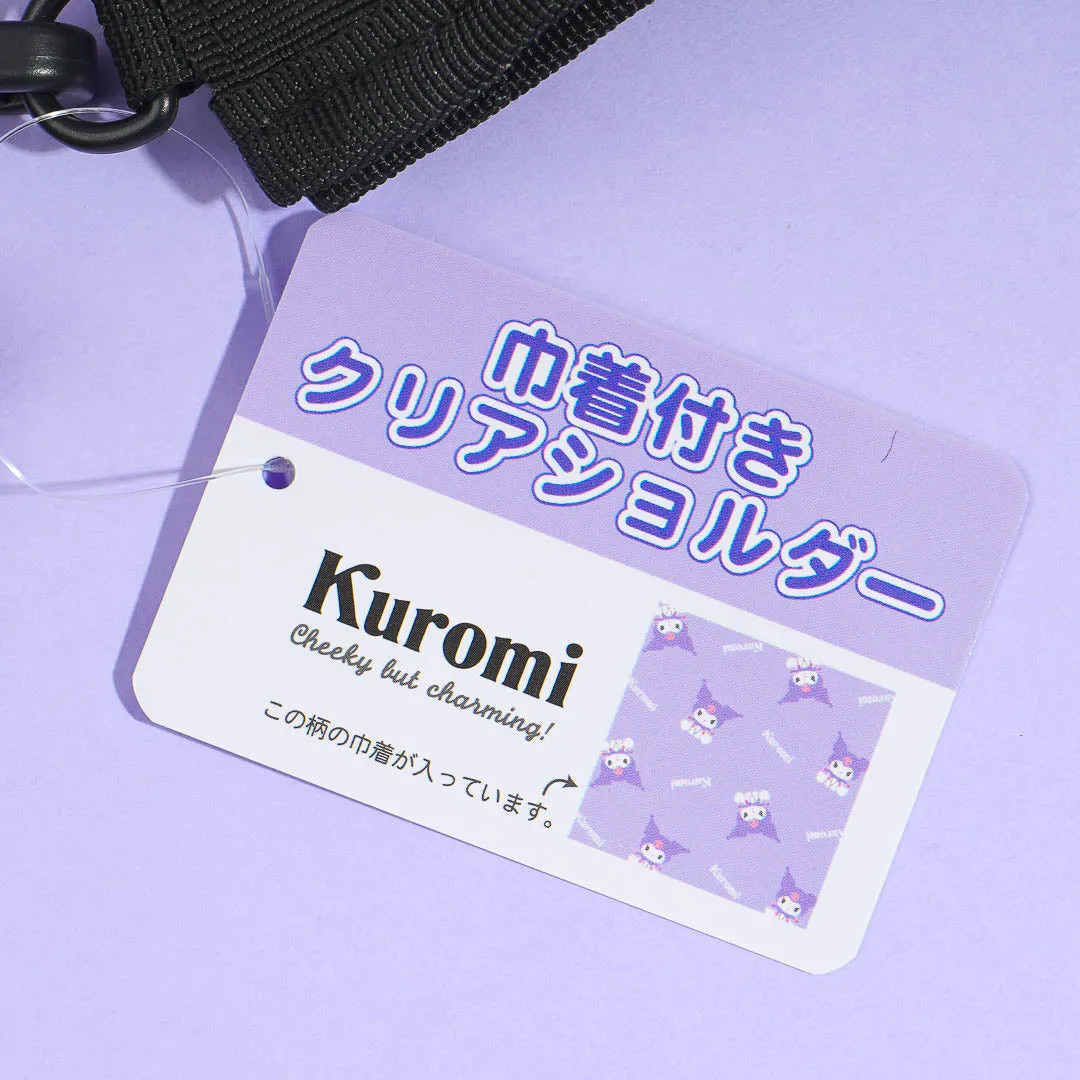 Kuromi Cheeky Shoulder Bag With Pouch