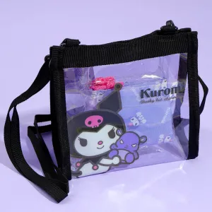 Kuromi Cheeky Shoulder Bag With Pouch