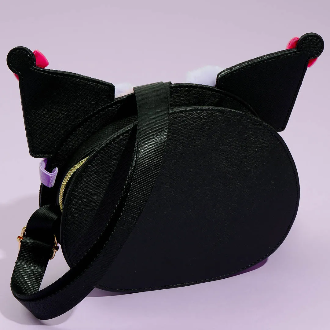 Kuromi Romi Kyun Room Face-Shaped Shoulder Bag