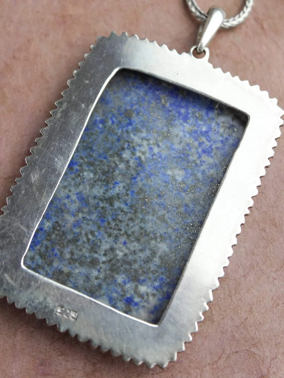 Lapis Dragon Necklace