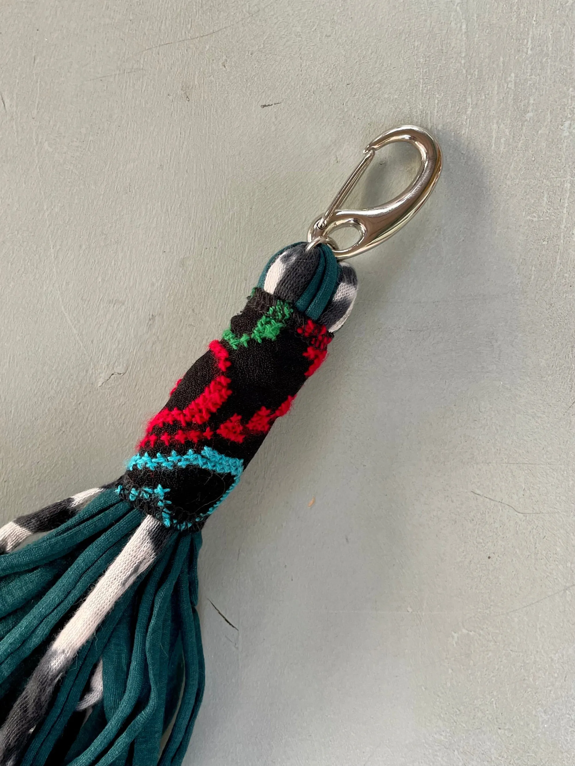 Large Tassel Key Chain Holder