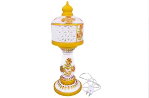 Lavish Touch Odessa Marble Lamp
