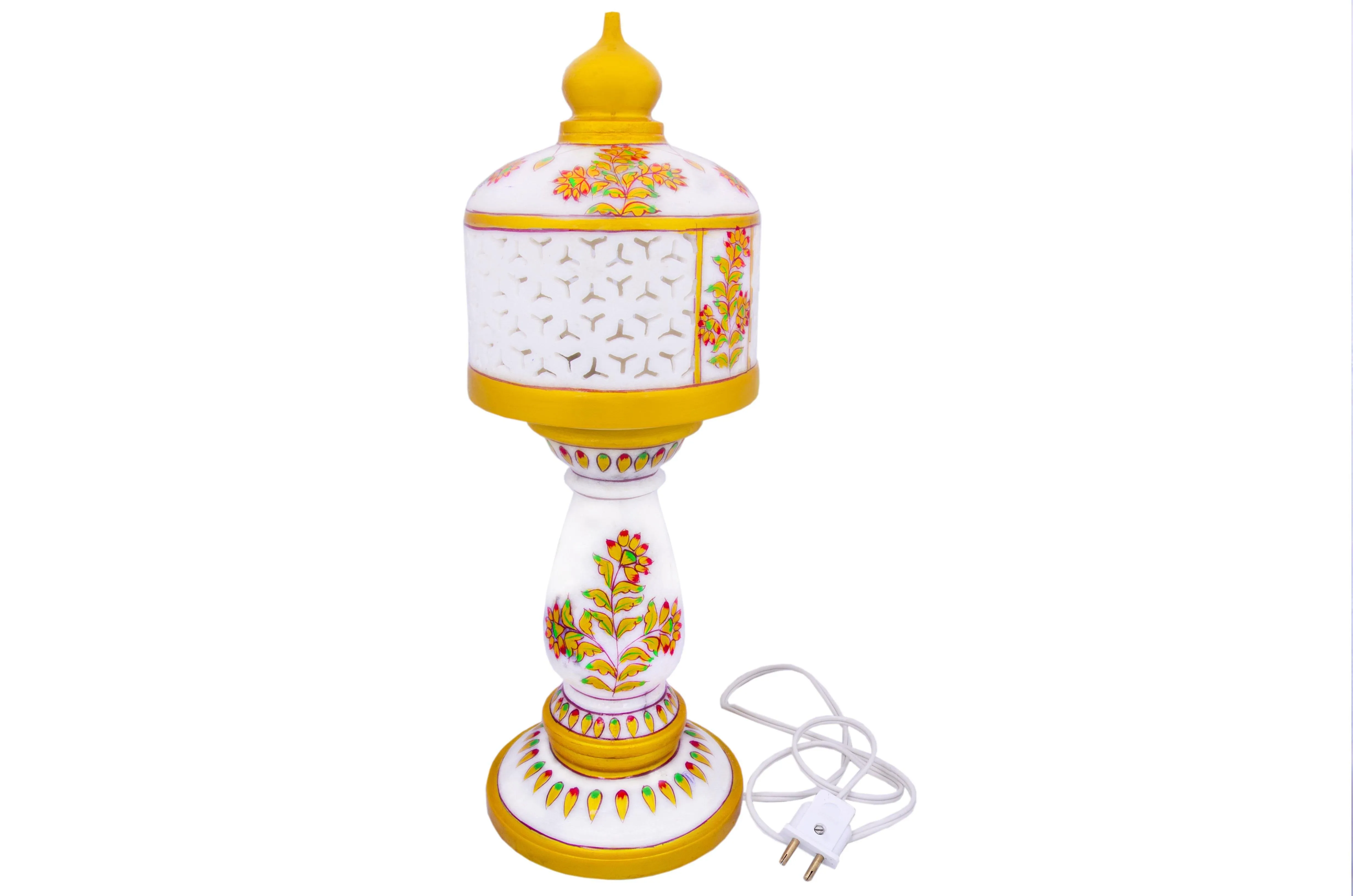 Lavish Touch Odessa Marble Lamp
