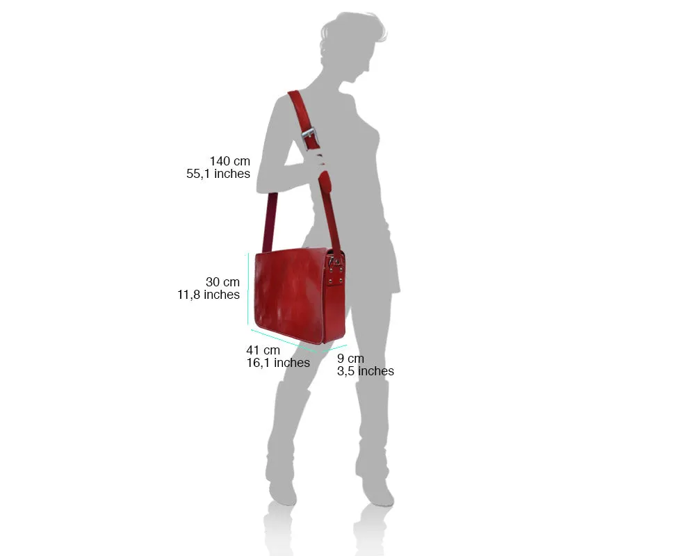 Leather Business shoulder bag