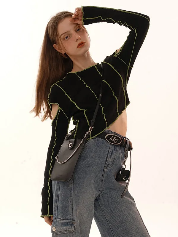 Leather Messenger Bag & Airpods 2 Case
