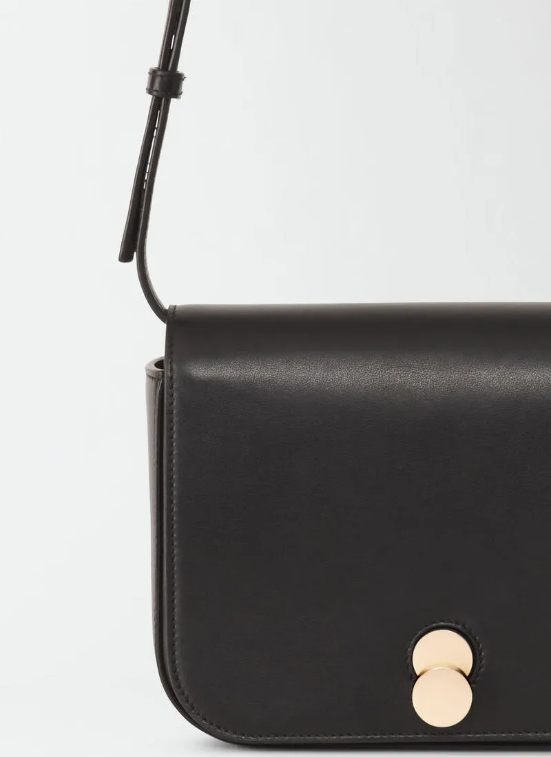Leather Messenger Shoulder Bag