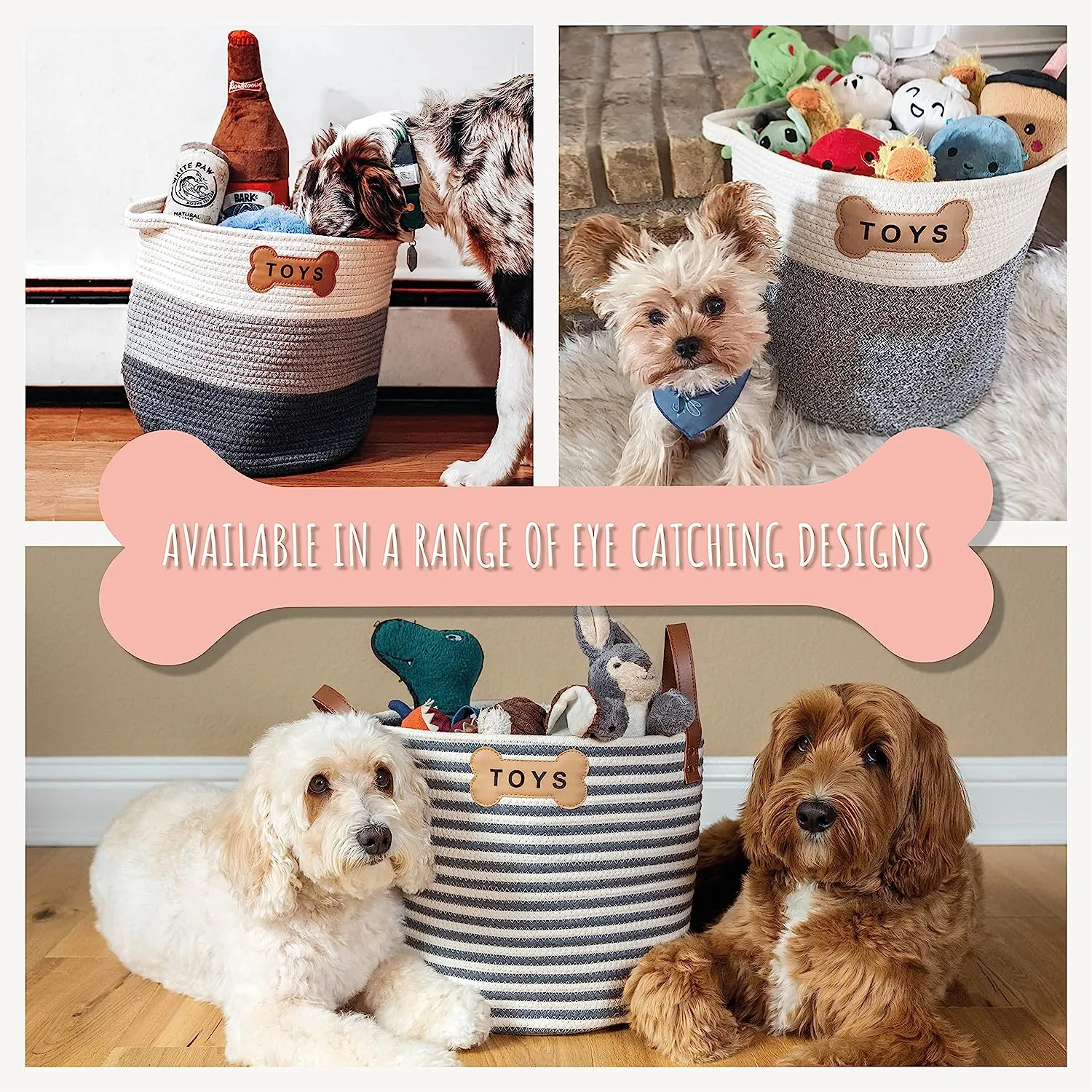 LIVRA PET TOY BASKET