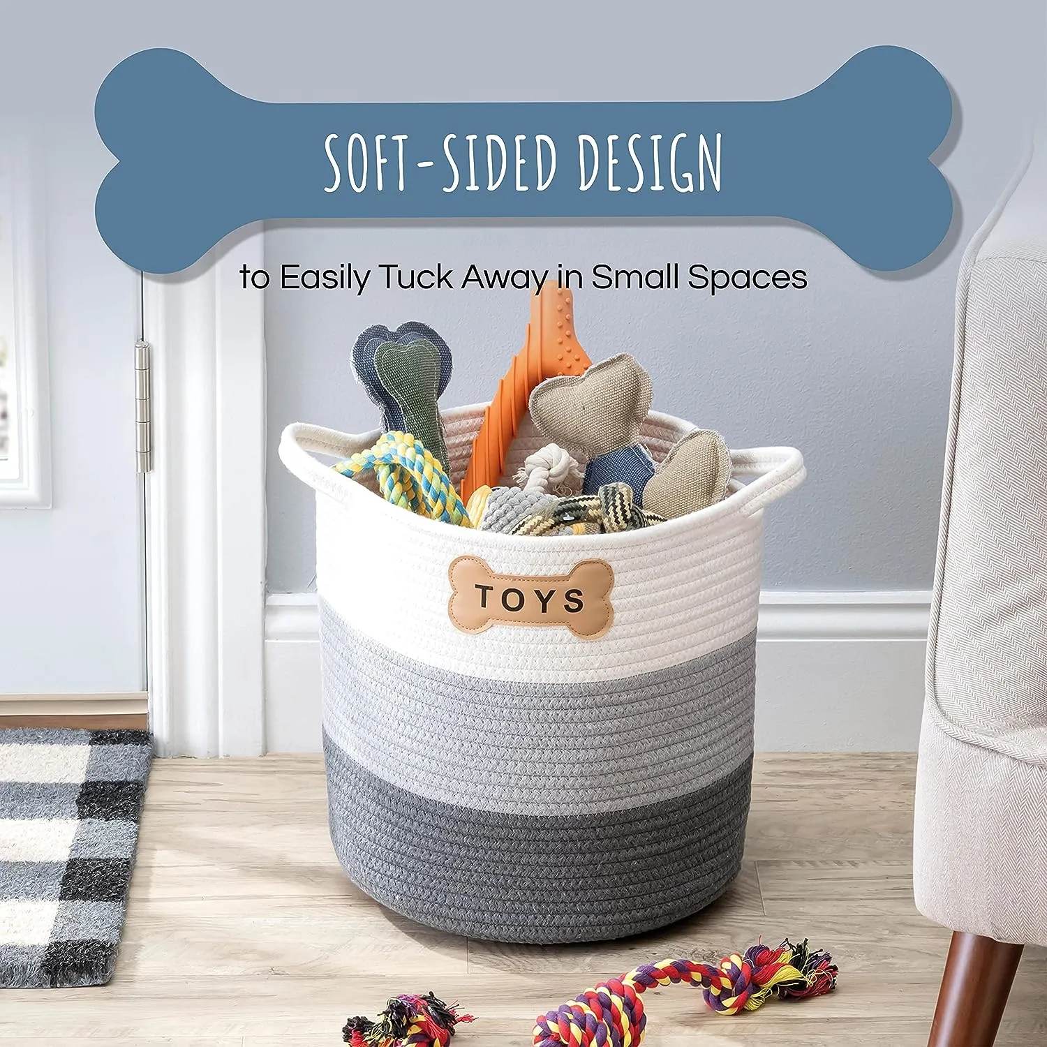 LIVRA PET TOY BASKET